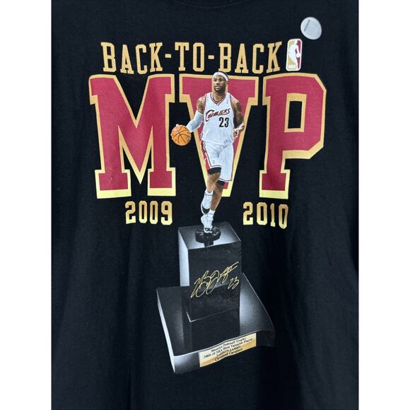 Adidas Lebron James Back to Back MVP Cavaliers #23 Shirt RARE Size Mens Large - Picture 4 of 11